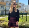 Kitty szoknya bordó – Női szoknya – Innova Fashion – 2. kép